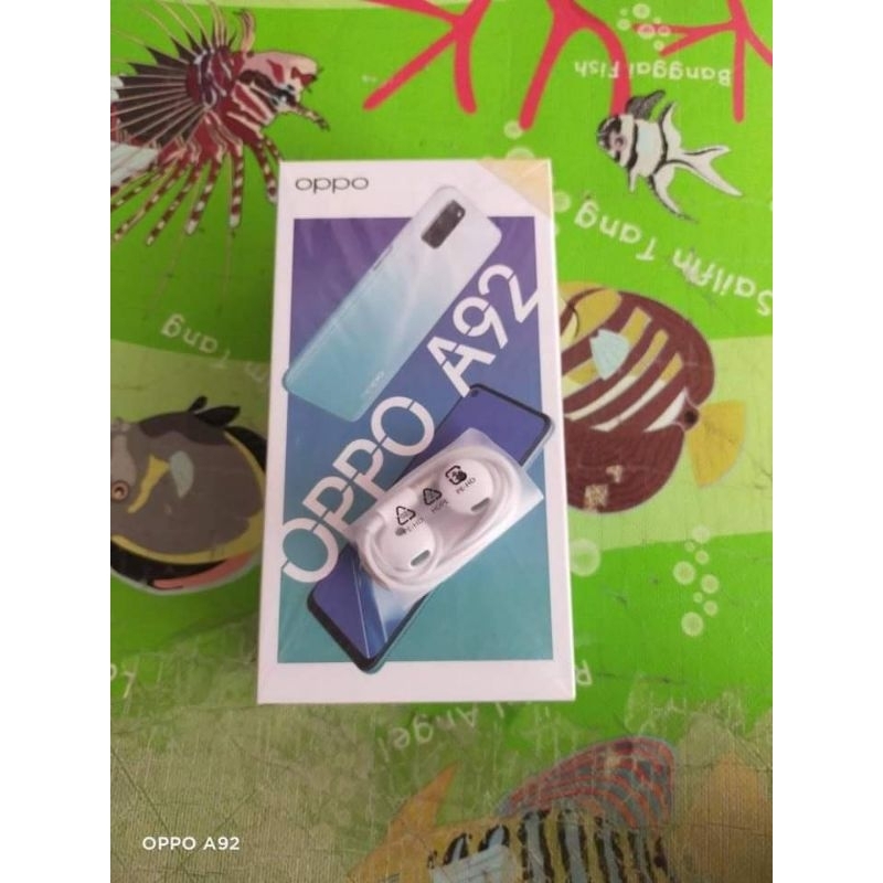 headset ori oppo a92 original bawaan