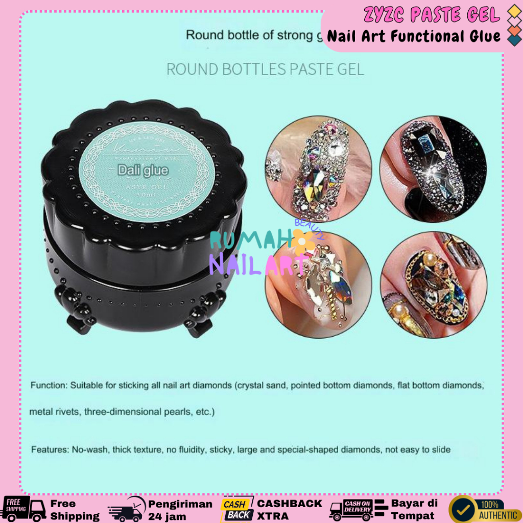 ZYZC Paste Gel For Acc and Embos / Aksesoris Gel / ZYZC Accessories Glue 6gr / ZYZC Lem Aksesoris Na