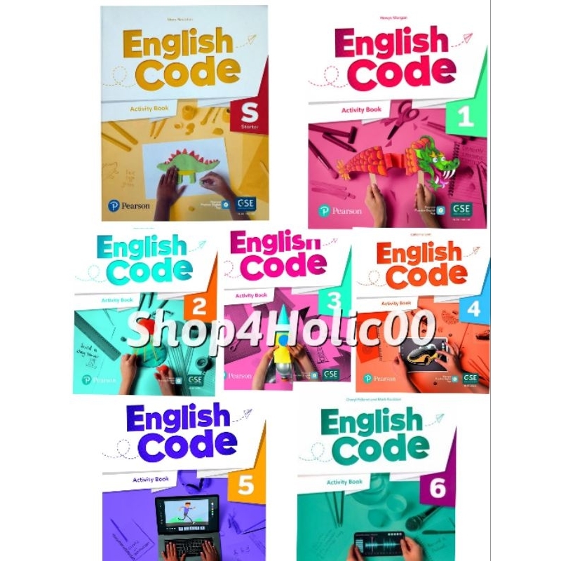 

ENGLISH CODE (BUKU FISIK BERWARNA) Starter-6 Activity Book / Pearson