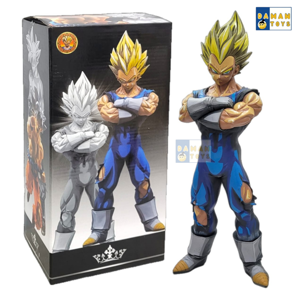 Dragon Ball Z Super Saiyan Vegeta Manga Dimension Action Figure