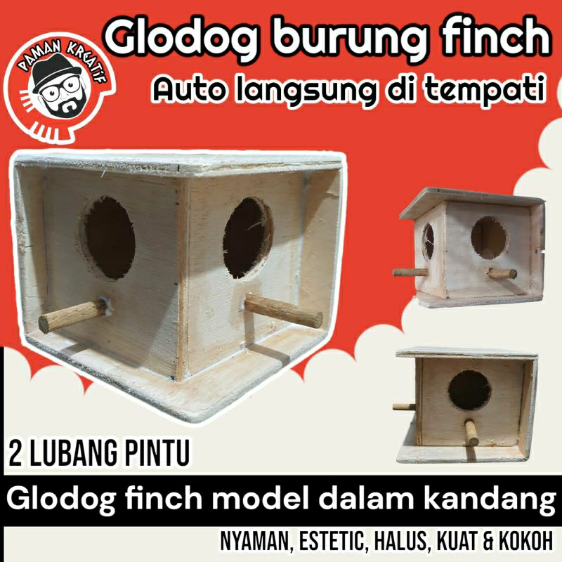 sarang glodog burung finch gold amadine emje zebra finch owl finch dll auto langsung nyarang model d