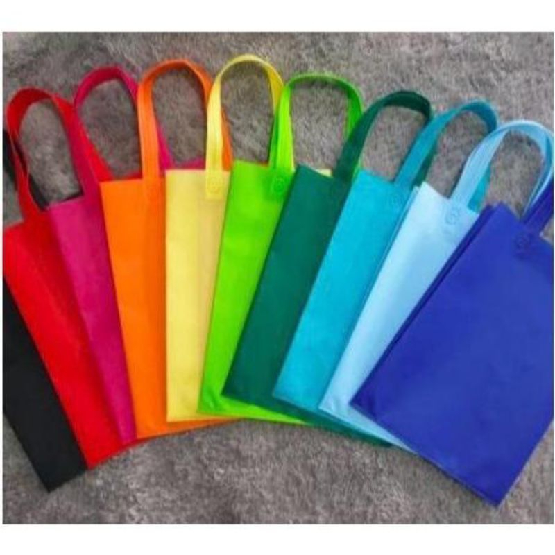 

12pcs Tas Spunbond 30x40cm/Tas Kain 30x40cm/Goodie Bag/Tas Bahan