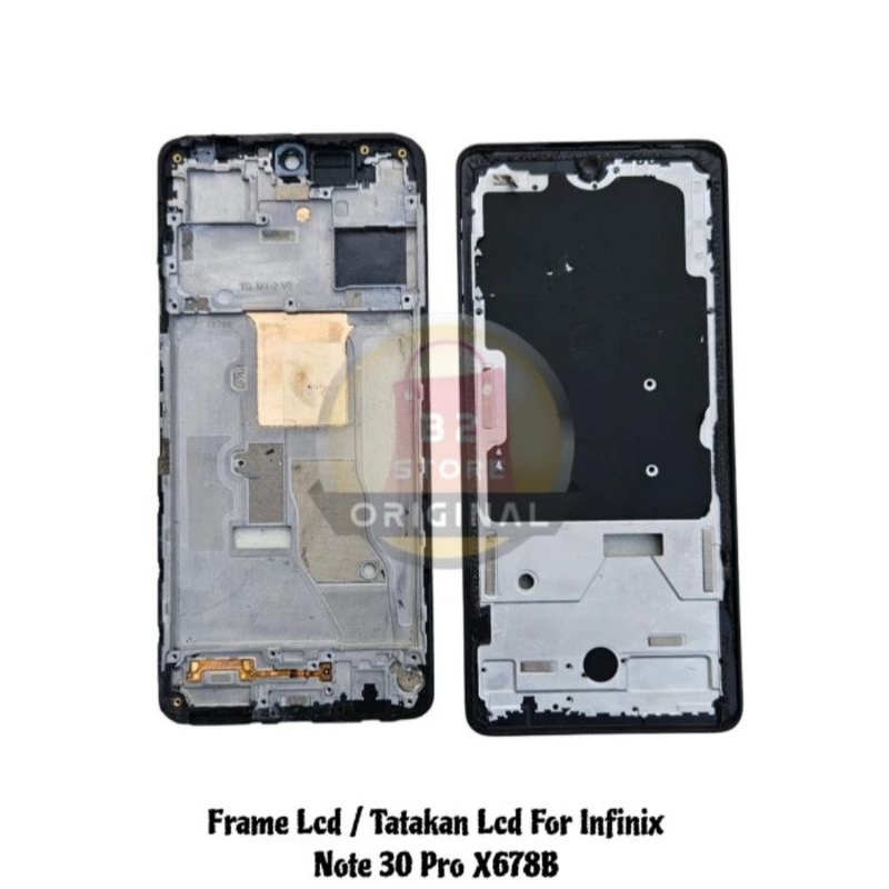 FRAME LCD TATAKAN TULANG TENGAH INFINIX NOTE 30 PRO X678