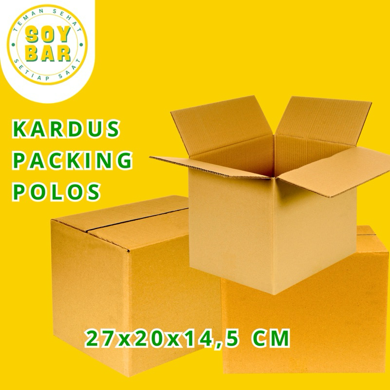 

Soybar Kardus Packing Polos (Optional)