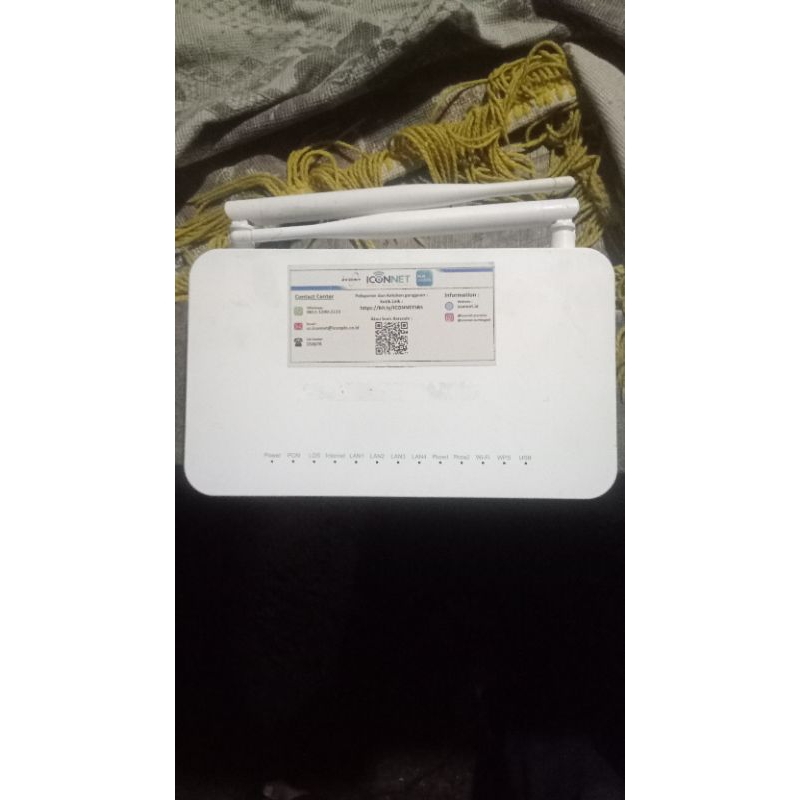 ZTE V3  F609 PORT HIJAU UNIT ONLY