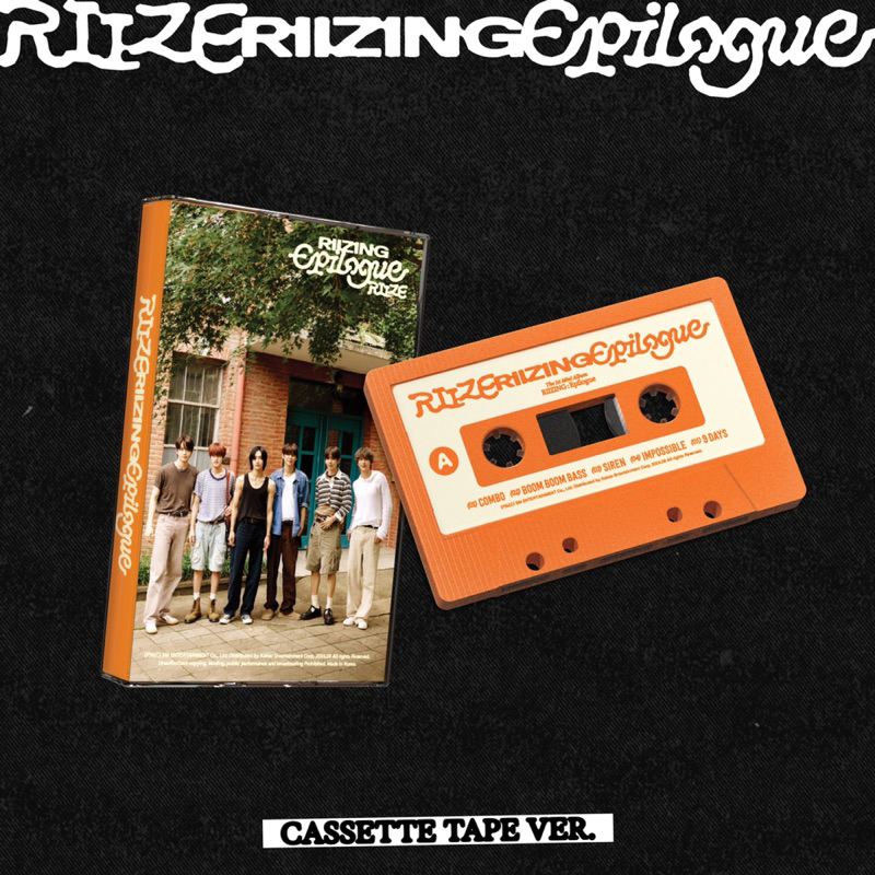 Riize 1st Mini Album Riizing Epilogue Cassette Tape Ver