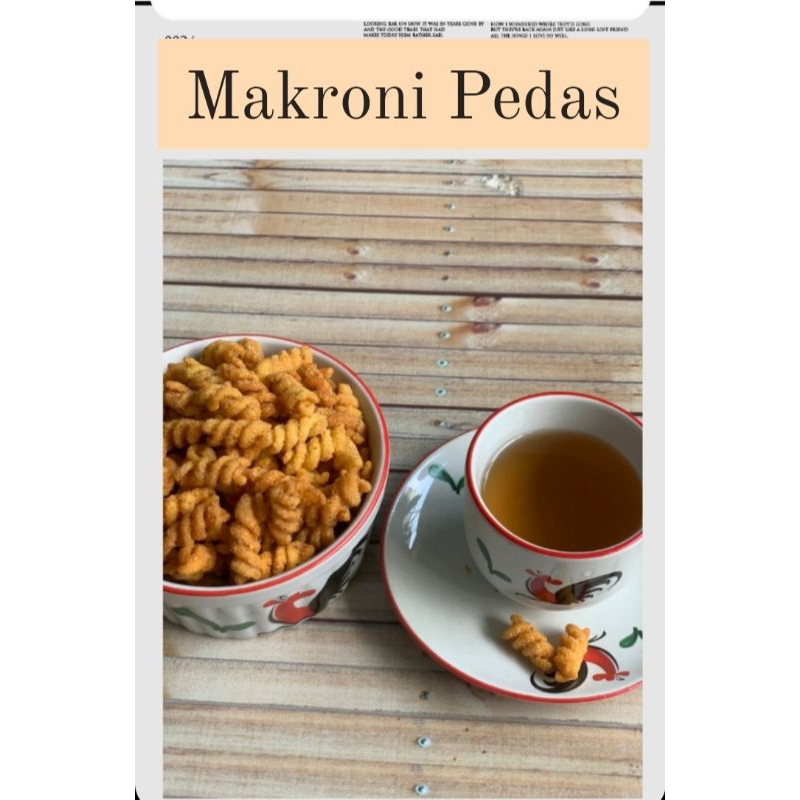 

MAKARONI SPIRAL PEDAS 500 GR