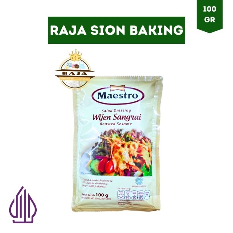 

Wijen Sangrai Maestro 100gr