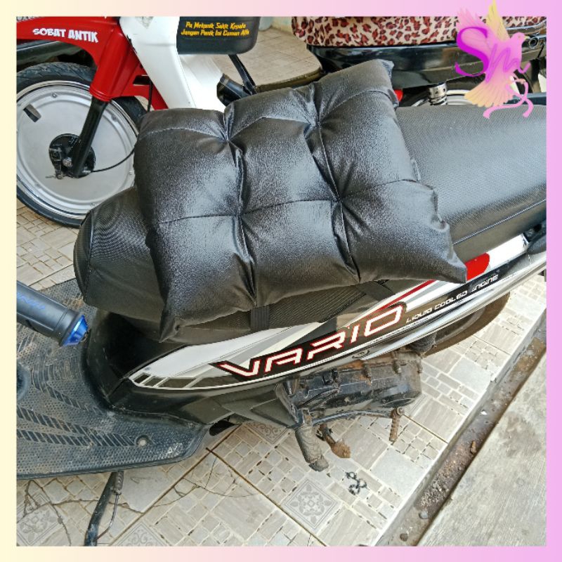 BANTAL DUDUK JOK MOTOR/BANTAL SANDARAN MOBIL BAHAN OSCAR KULIT SINTETIS