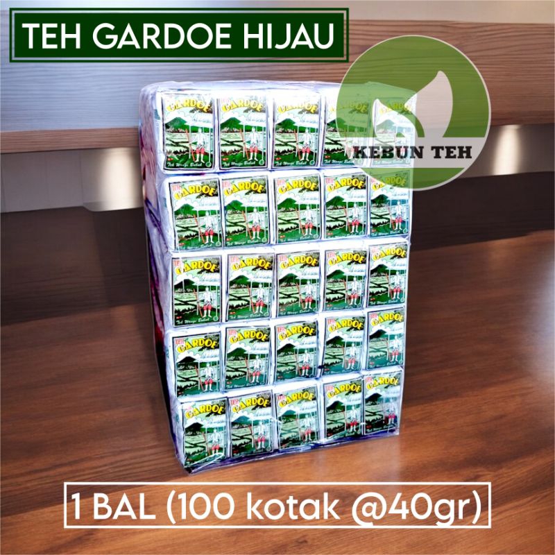 

TEH GARDOE HIJAU 1 BAL ISI 100 KOTAK @40gr TEH GERDU SOLO GARDU TEH JUMBO