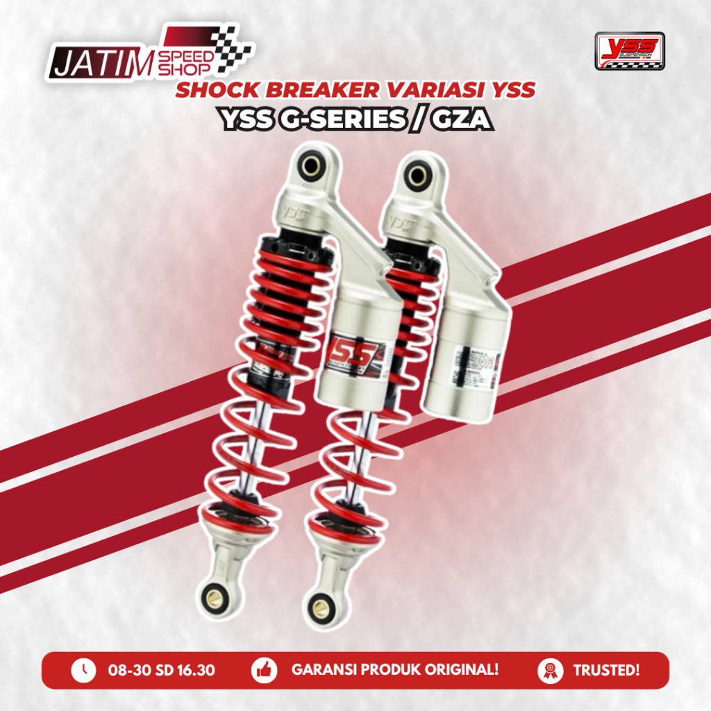 YSS Suspension Shockbreaker Shock Belakang Variasi G Series GSeries GZA 300MM Mio Soul Sporty J M3 K