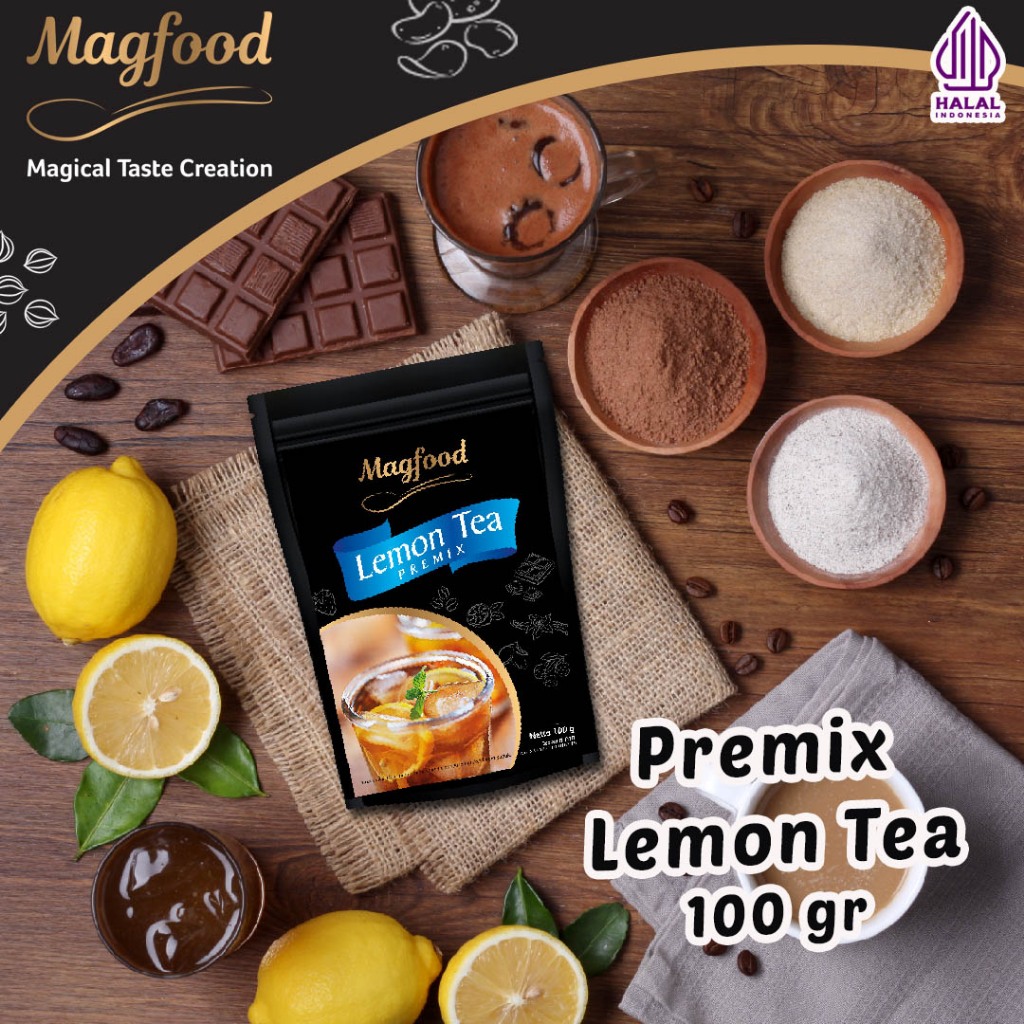 

Magfood Premix Lemon Tea Drink [100g / 500g / 1kg]