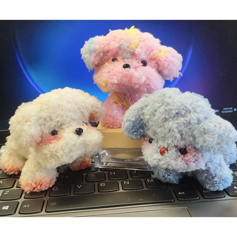 SUPER JUMBO 110 cm kawat bulu boneka moru bahan craft twist doll