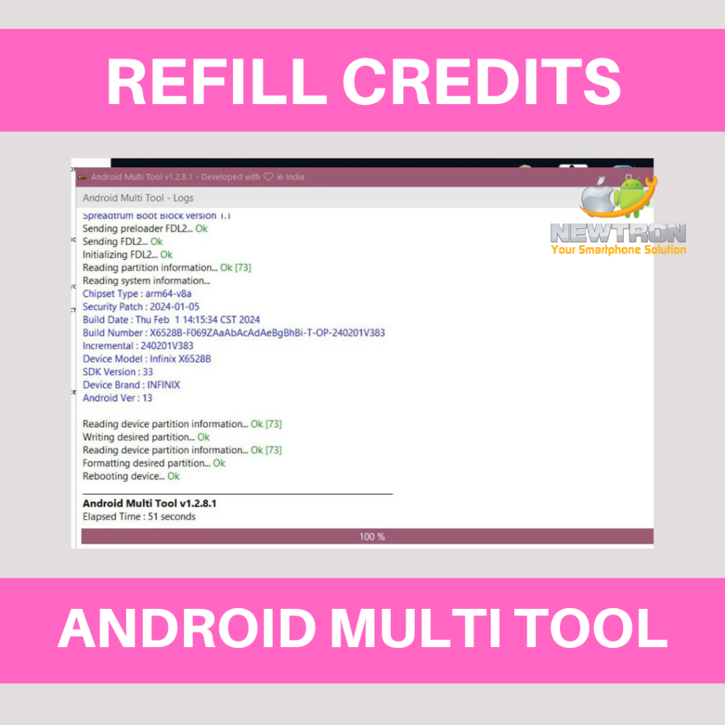 ANDROID MULTI TOOL ISI CREDIT AMT HARGA SATU Credit