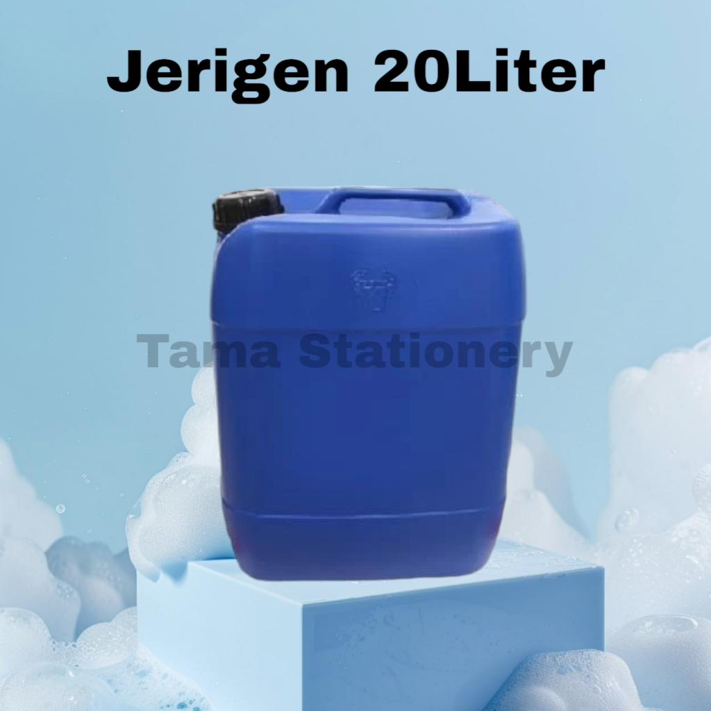 Jerigen 20 Liter Jeriken Jurigen Jirigen Tebal Tidak Bocor 20Liter 20L BIRU