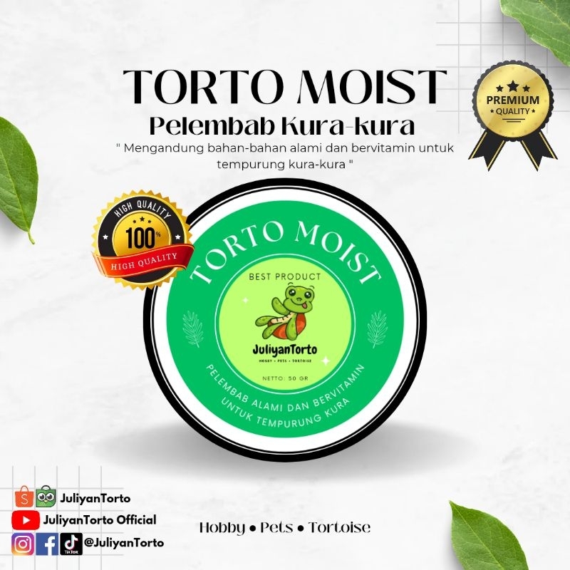 TORTO MOIST Pelembab Kura-kura Berkualitas