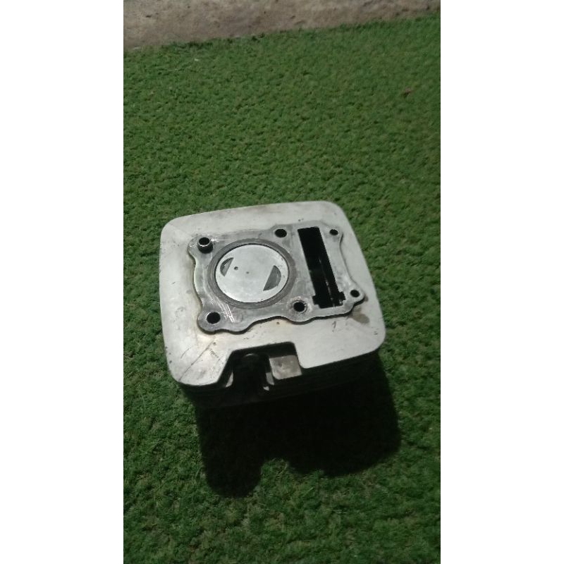 blok piston thunder125 dan blok silinder thunder oversize noll original copotan