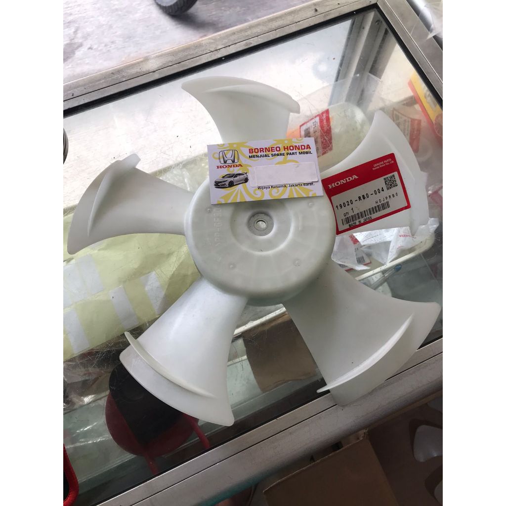 COOLING FAN DAUN KIPAS MOTOR RADIATOR DEPAN PENUMPANG CRZ CITY GM2 JAZZ GE8 BRIO SATYA FREED GB3 200