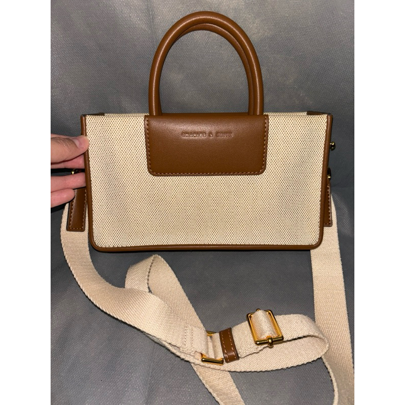 Charles & Keith Itzy Canvas Bag