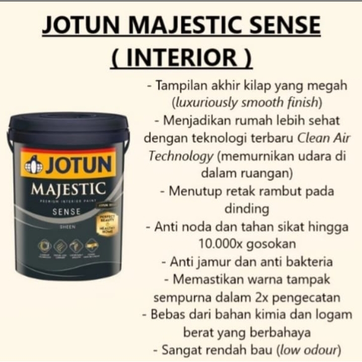 CAT JOTUN MAJESTIC SENSE 20 ltr [ CHI 7236 ]