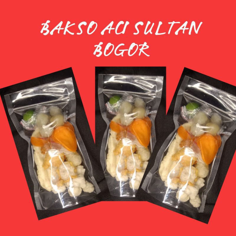 

Bakso Aci/boci instan paket paket 12pcs