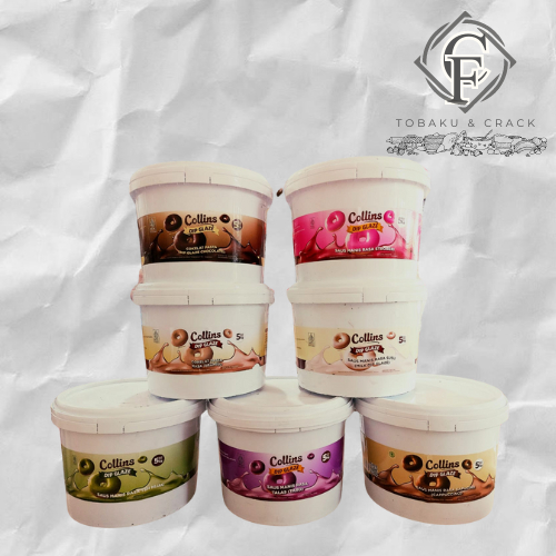 

Collin Glaze/Collins Glaze/Glaze/Dip Glaze/Topping Varian 5 Kg