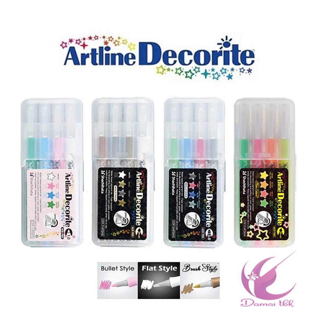 

Artline Decorite Marker Set 4