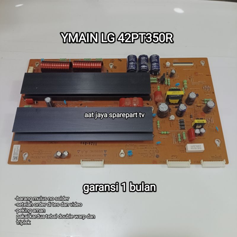 Y MAIN Y SUS MESIN TV LG PLASMA 42PT350R YMAIN YSUS MESIN TV LG PLASMA