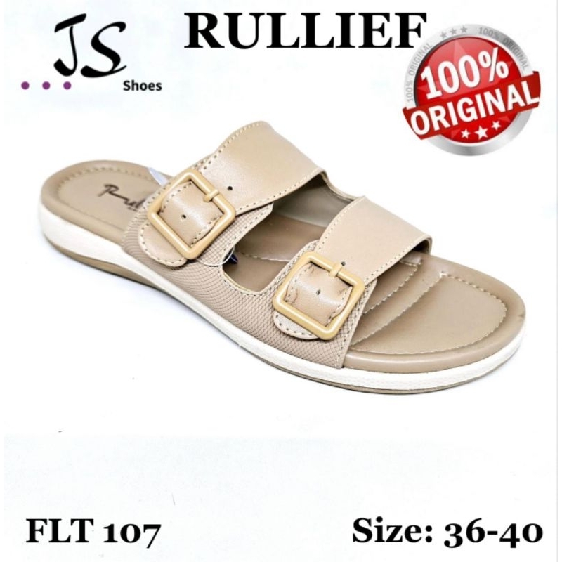 RULLIEF FLT 107 - SANDAL SLOP CASUAL WANITA DEWASA MERK RULLIEF ORIGINAL