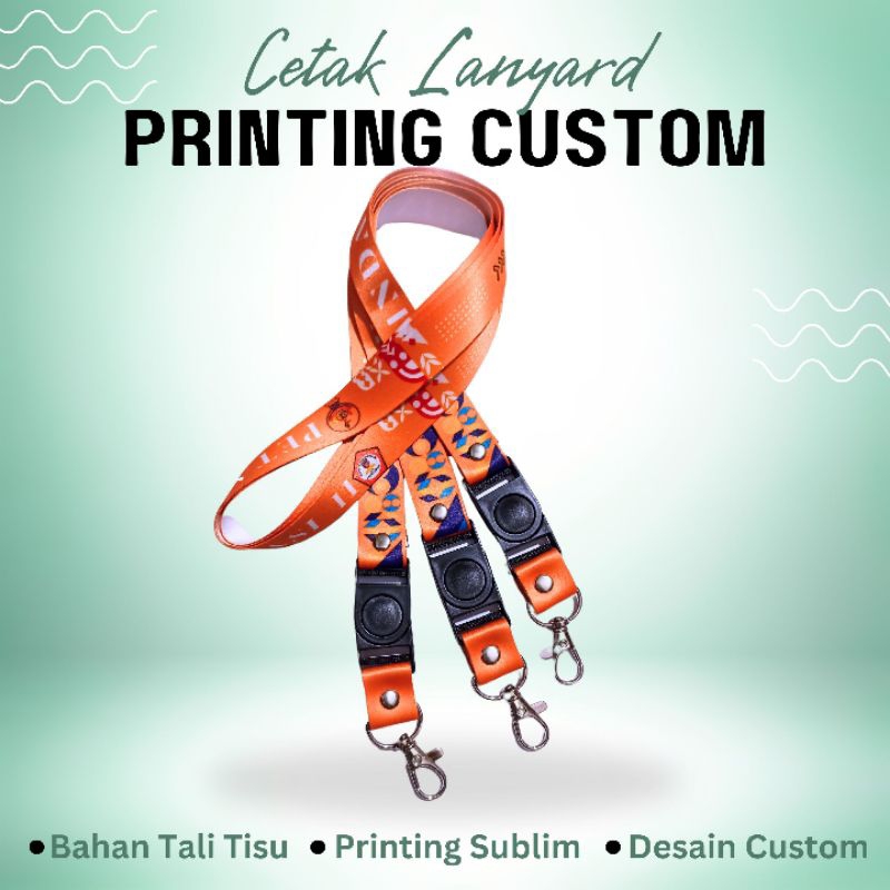 

TERBARU LANYARD 2 CM 1 SISI