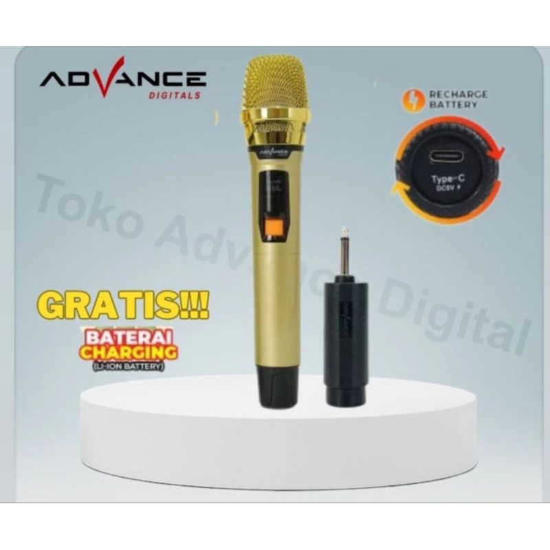 MIC ADVANCE MIC-101 PRO / MICROPHONE MIKROFON WIRELESS