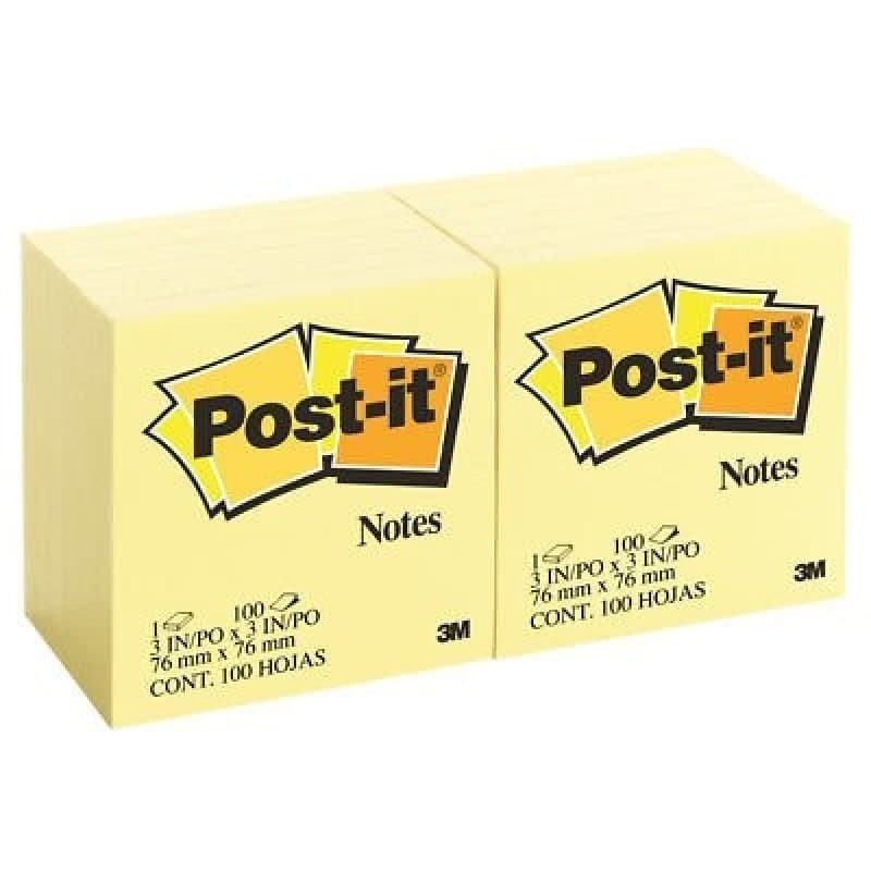 

Termurah Sticky Note Post it 3 M 654 76 x 76mm (per 1 pad)