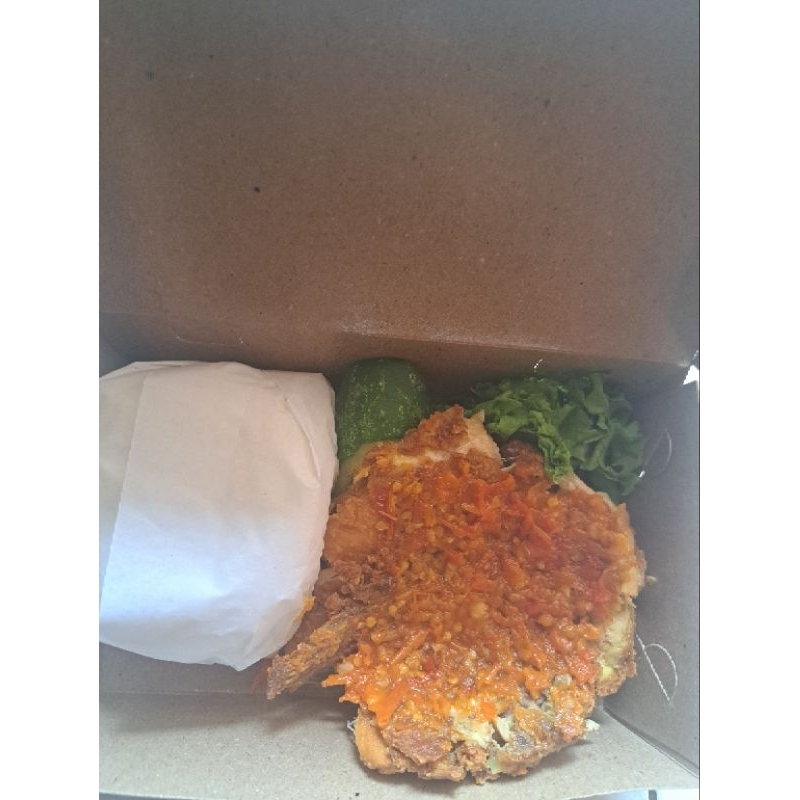 

NASI / INDOMIE AYAM GEPREK