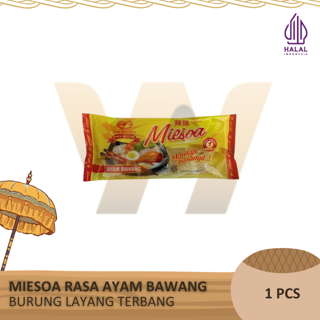 

Miesoa / Mie Soa Kuah Cap Burung Layang Terbang