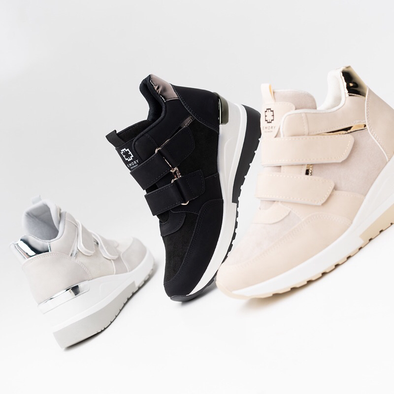 syafniegalery HDLEMO 6022 emory arena sepatu wanita import boot