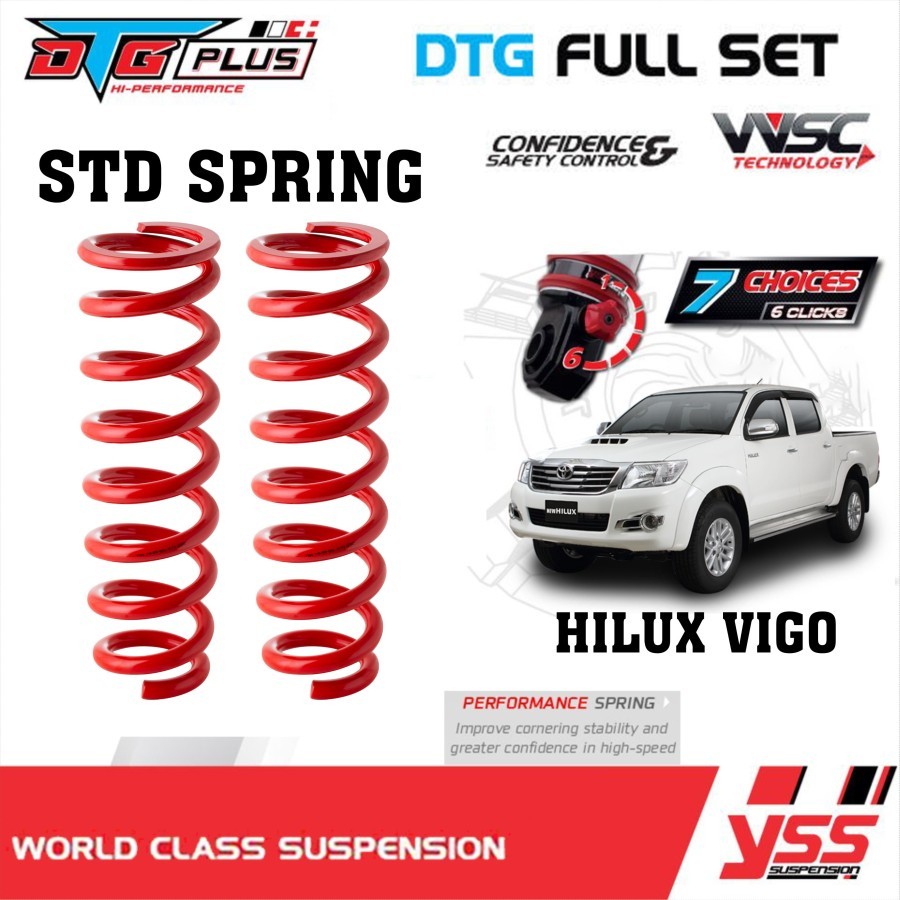 PER SPRING STD HEIGHT YSS TOYOTA HILUX VIGO LIKE TEIN EIBACH