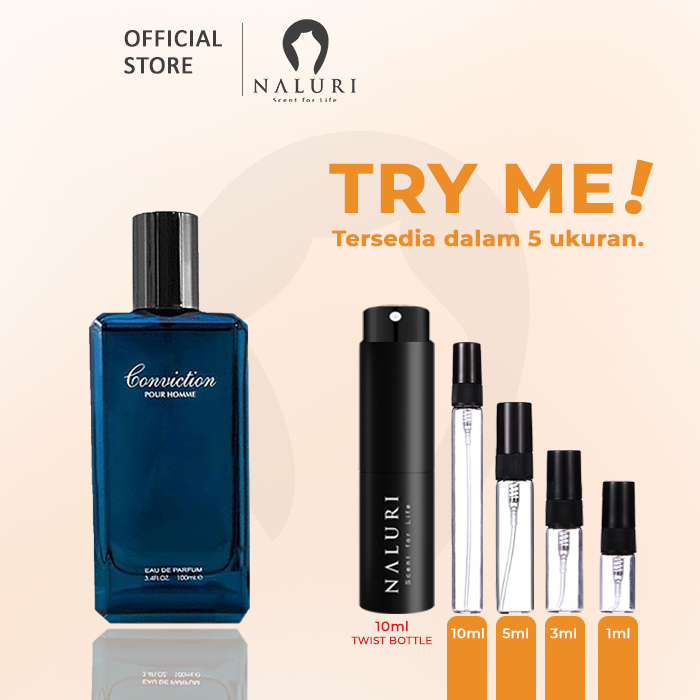 TRY ME Fragrance World Conviction Pour Homme EDP