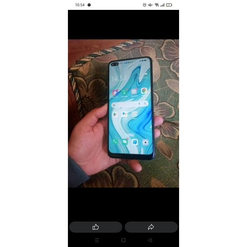 OPPO RENO 4F BEKAS 8+3/128