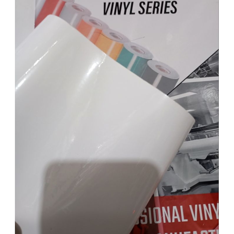 

Stiker vinyl bidang 45cm (glossy white)