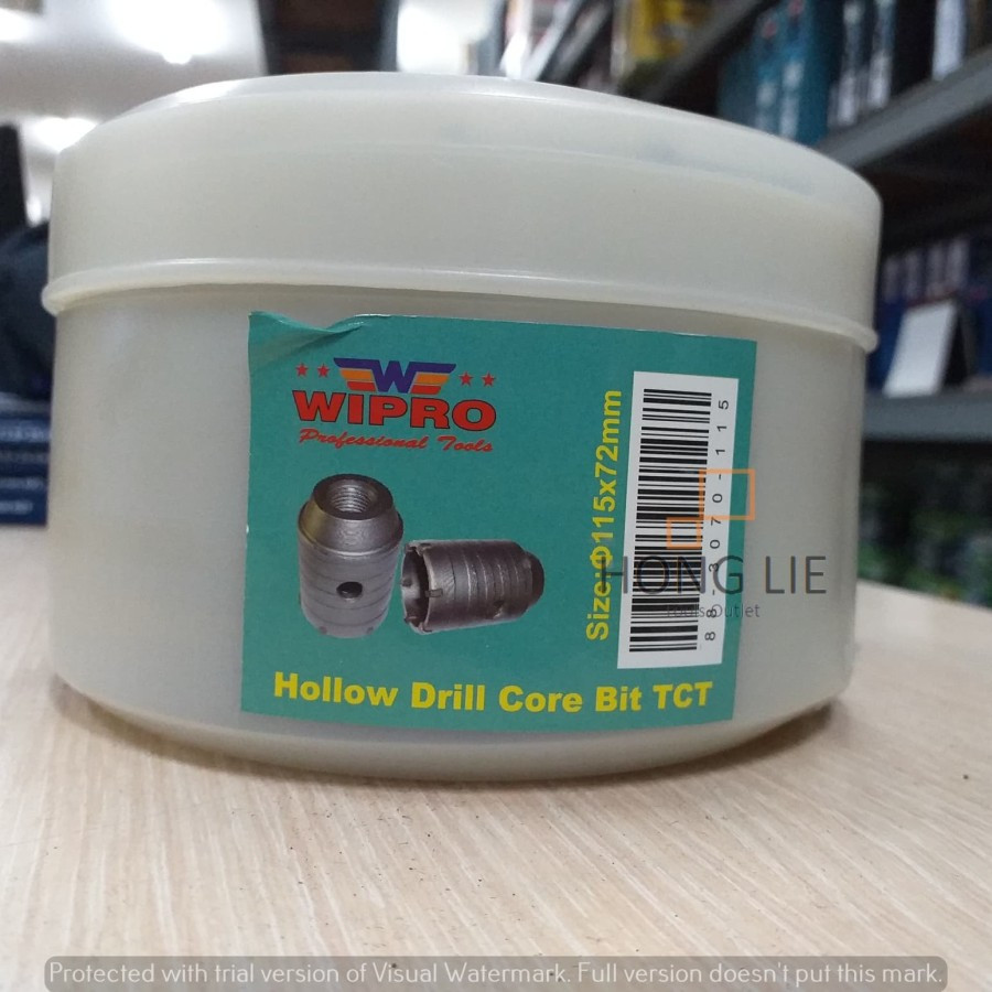 Wipro Mata Bor / Holesaw / Core Drill Beton 115mm