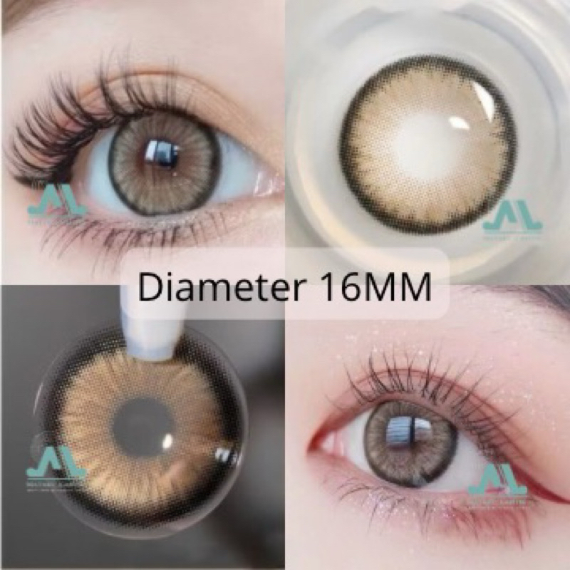 Softlens Brown Mata Barbie Diameter 16 MM Viral Premium Terbaru | Soflens Coklat Mata Boneka | Sofle