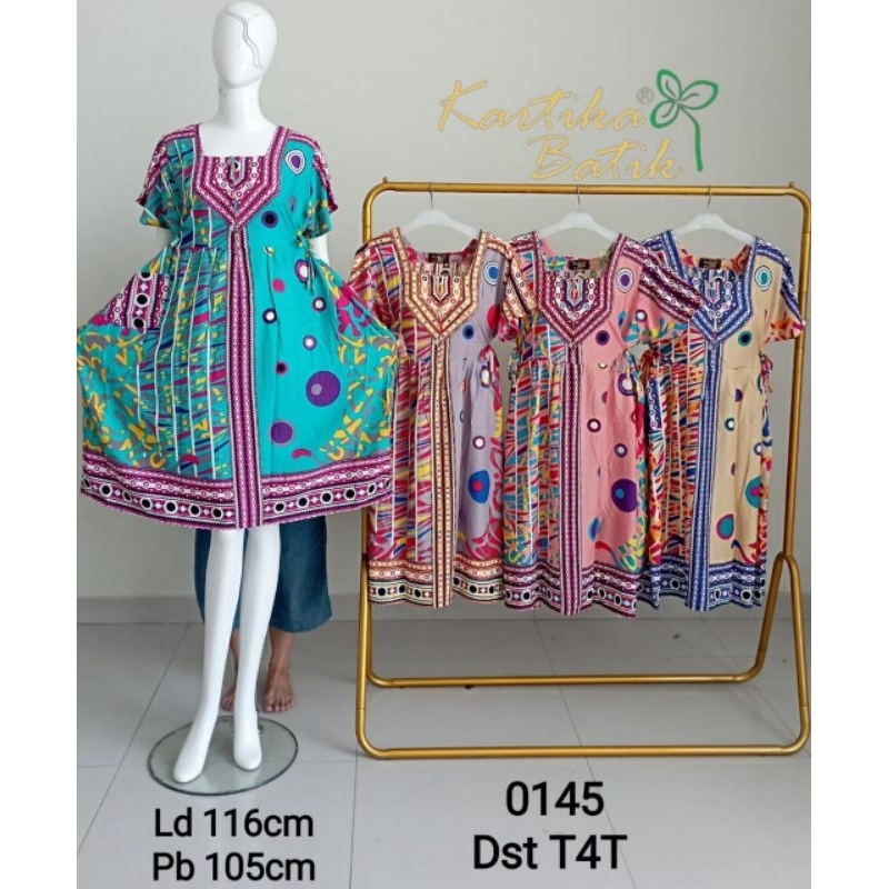 DASTER BATIK KARTIKA MODEL CHIBI PENDEK