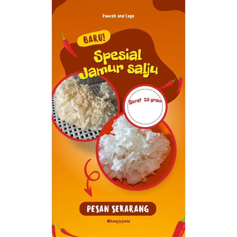

jamur salju 20 gram