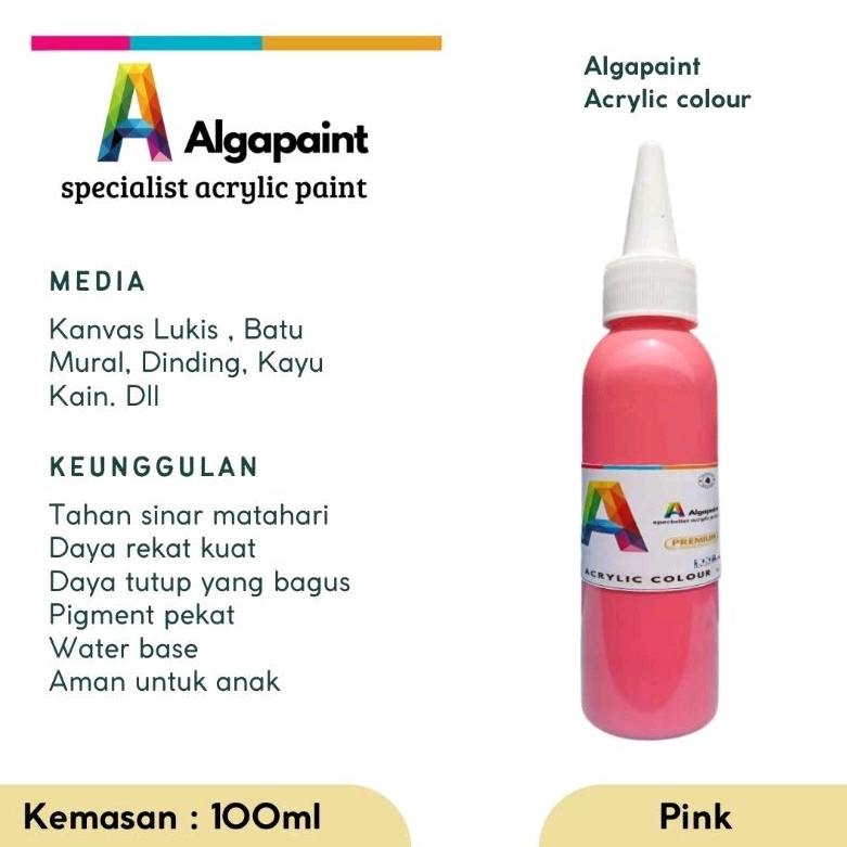 

Algapaint cat akrilik/mural/ lukisan/dinding/kayu/kain/sepatu/painting/catair/lukis/art/catlukis/acrylicpainting/melukis/alatlukis/acrylic/kuaslukis/senilukis/drawing/catminyak/acrylicpaint/pelukis/belajarlukis/perlengkapanlukis/hobilukis/lukisanaesthetic