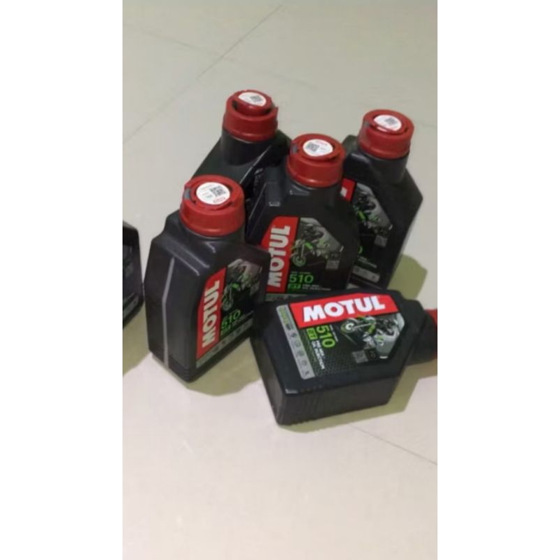 Botol bekas Oli Samping Motul 510 2tak