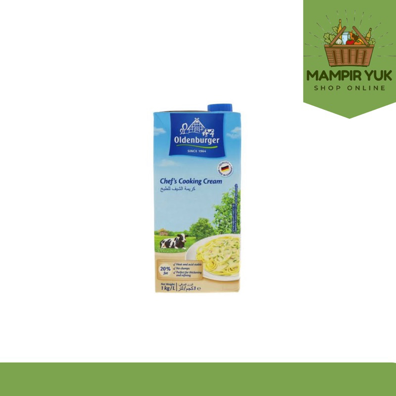 

Oldenburger cooking cream 20% 1kg | mampiryuk