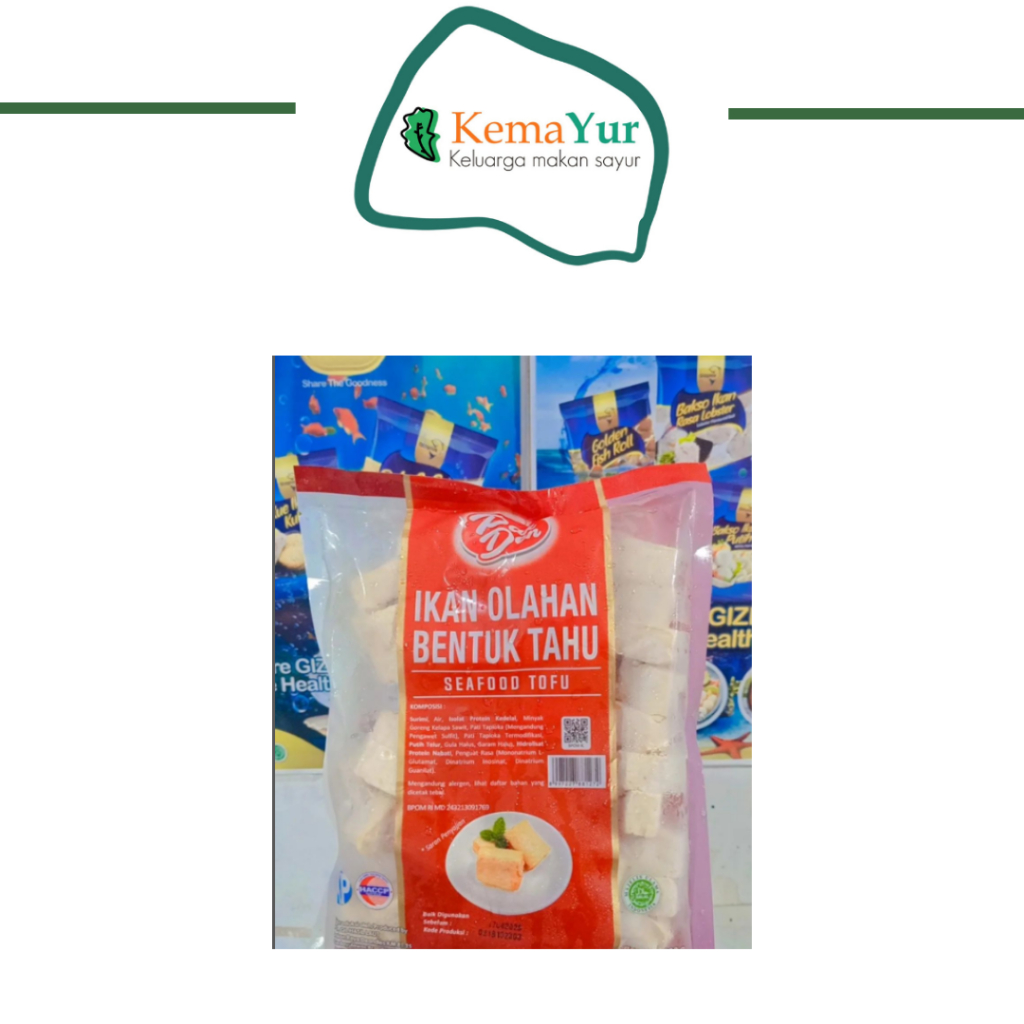 

FROZEN PAKDEN SEAFOOD TOFU BERAT 500GR
