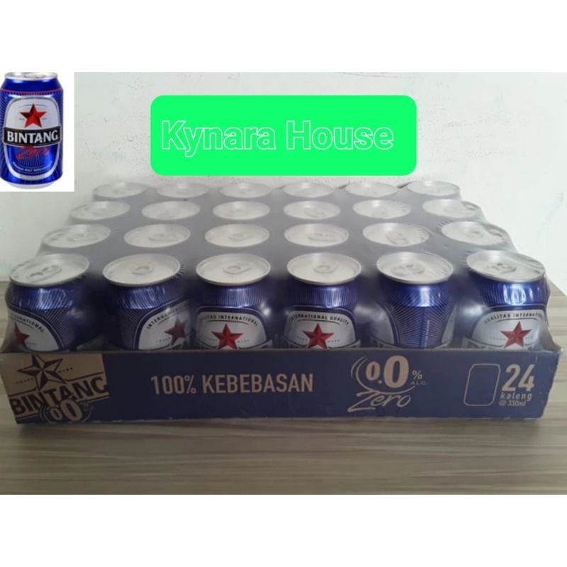 

Bintang Zero Soft Drink Kaleng 24x330ml (Karton)