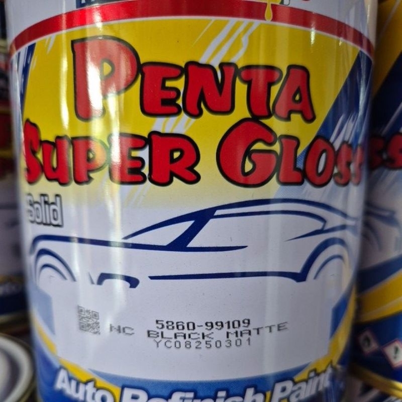 Penta Super Gloss // NC Black Matte 99109 // Hitam Doff
