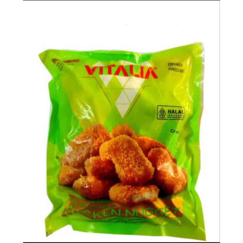 

VITALIA CHICKEN NUGGET 500 GR 1Dus= 12 pack